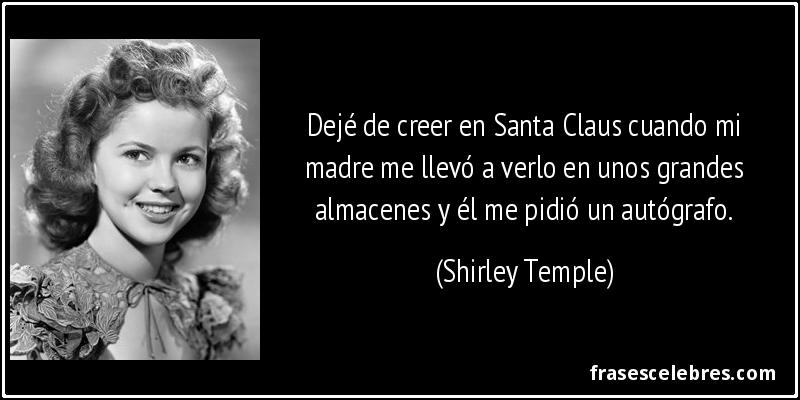 Resultado de imagen de Frases de Shirley Temple