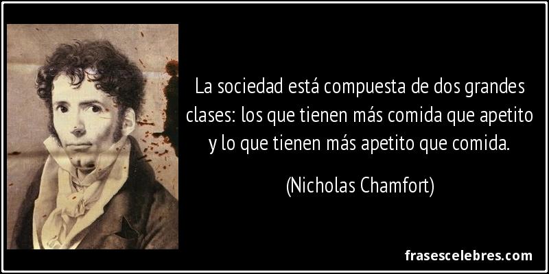 Frase de Sociedad: La sociedad está compuesta de...