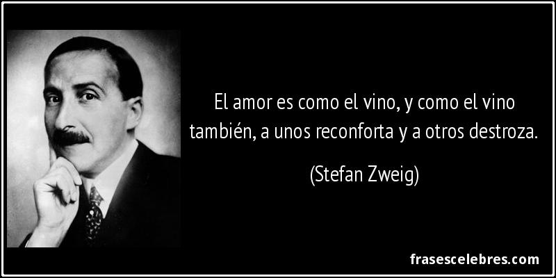 Frase de Amor: El amor es como el vino, y com...